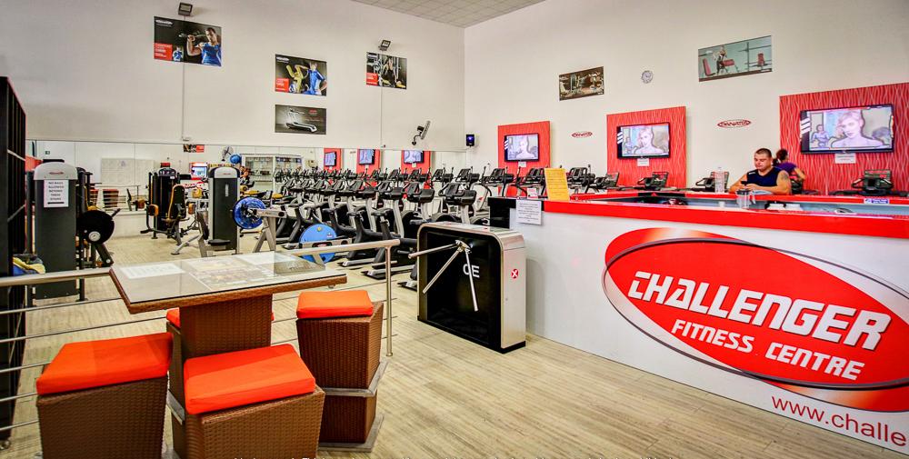 1Year Membership at Challenger Fitness Centre (Valletta, Paceville