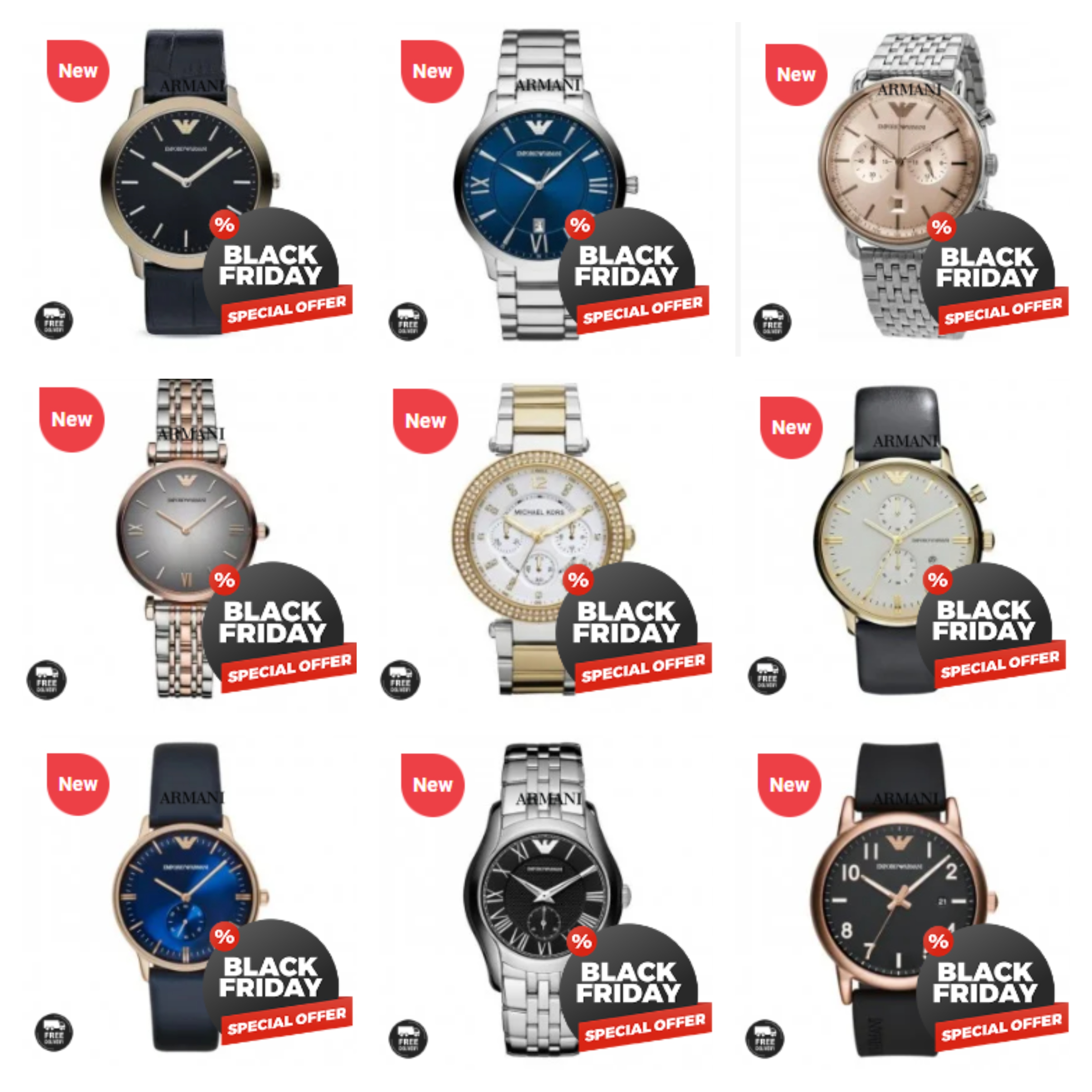 50 OFF Luxury Watches BLACK FRIDAY