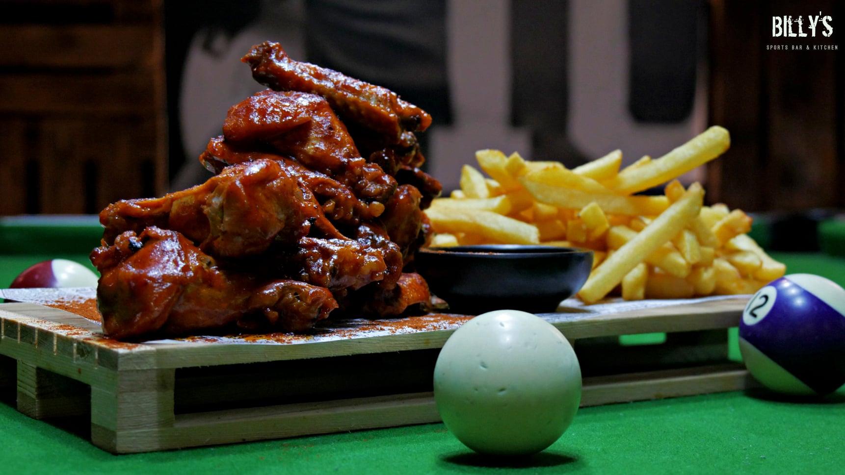 25 OFF ÀLaCarte Menu at Billy’s Sports Bar & Kitchen in Mellieha